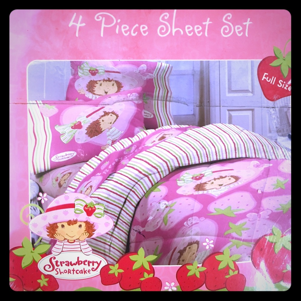 Strawberry Shortcake full size sheets